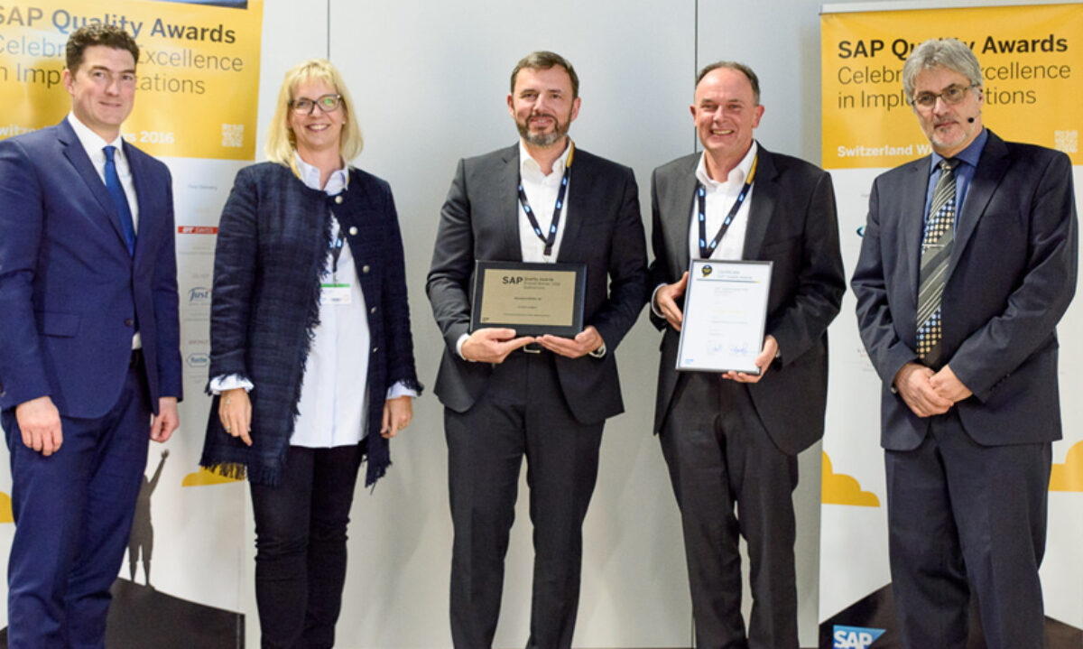 SAP Award Gewinner von 2018